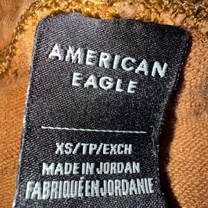 American Eagle Tan Zip Pocket Apparel
